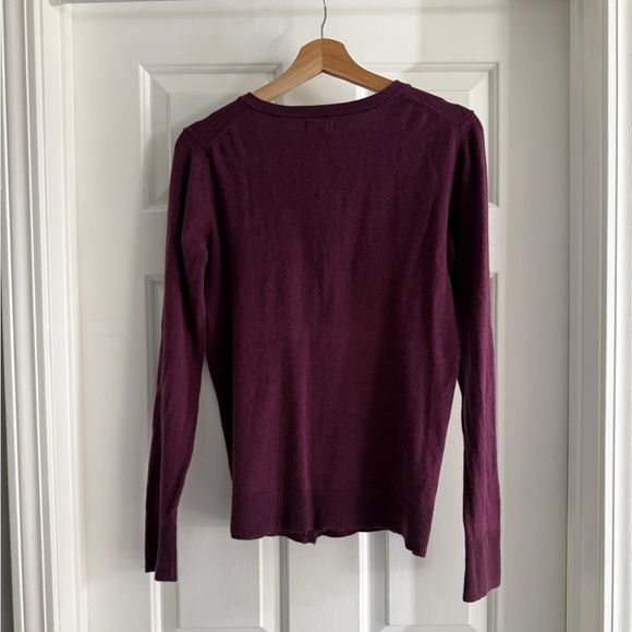 Merona Deep Purple Knit Cardigan - Picture 5 of 5